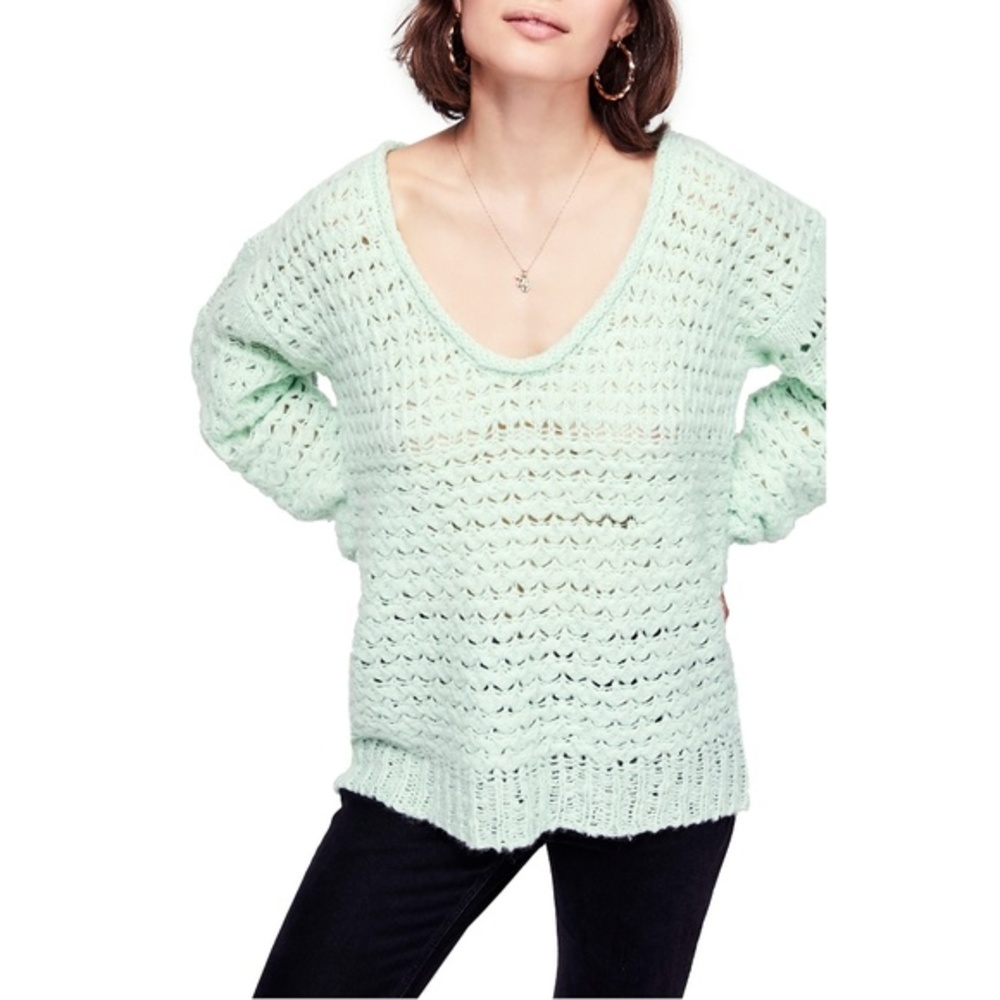 NWT Free People Anthropologie Wool Blend Sweater